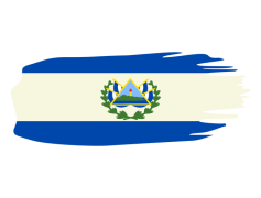 San Salvador Flag, National Symbol, Patriotism, Central America, Cultural Heritage PNG