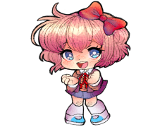 Sayori, Smile, Friendship, Cute, Girl PNG
