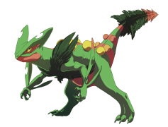 Sceptile Pokemon, Speedy Attacker, Sinnoh Region, Agile Hunter, Tree Climber PNG