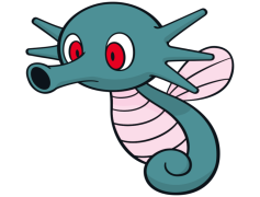 Seadra Pokemon, Aquatic, Nautical, Water Type, Spiky PNG