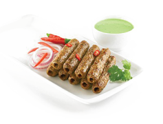 Seekh Kabab, Grilled Skewers, Indian Cuisine, Traditional Recipe, Spiced Minced Meat PNG