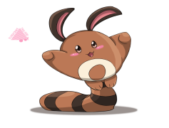 Sentret Pokemon, Hoenn Region, Normal Type, Scout Role, Watchful Nature PNG