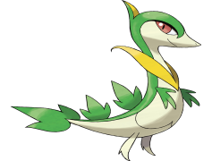 Servine Pokemon, Serpentine, Grass Type, Evolved Form, Snake Pokemon PNG