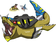 Sharpedo Pokemon, Aggressive Nature, Water Type, Mega Evolution, Shark Pokémon PNG