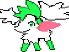 Shaymin Pokemon, Sky Forme, Grass Type, Land Forme, Nature Guardian PNG