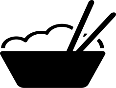 Silhouette Chopsticks, Dining Utensils, Chinese Culture, Asian Cuisine, Minimalist Style PNG