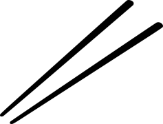 Silhouette Chopsticks, Minimalist Art, Dining Utensils, Food Preparation, Asian Cuisine PNG