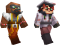 Skins For Minecraft, Unique Skins, Minecraft Characters, Game Personalization, Player Outfits PNG