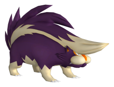 Skuntank Pokemon, Toxic Attacks, Sinnoh Region, Stench Ability, Poison Type PNG