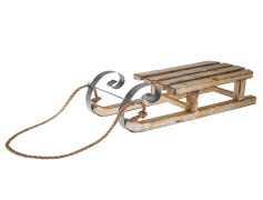 Sled, Ride, Winter, Fun, Outdoor PNG