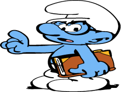 Smurf, Playful, Adventure, Blue, Cartoon PNG