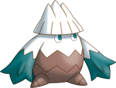 Snover Pokemon, Ice Type, Weather Effects, Snowy Terrain, Grass Type PNG