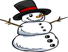 Snowman Clip Art PNG