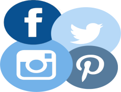 Social Media Circle, Sharing, Influence, Connections, Networking PNG