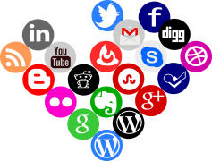 Social Media Logos, Networking, Marketing, Engagement, Branding PNG