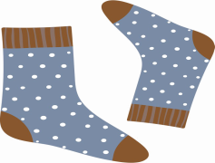 Socks, Patterns, Comfort, Stripes, Warmth PNG