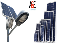 Solar Street Light, Eco-Friendly, Outdoor Illumination, Smart Technology, Urban Infrastructure PNG