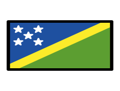 Solomon Islands Flag, National, Green, Yellow, Symbol PNG