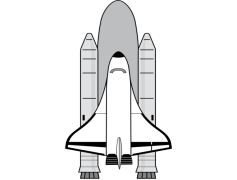 Space Shuttle, Reusable Craft, NASA Program, Launch Vehicle, Orbital Flight PNG