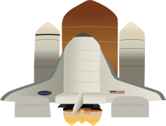 Space Shuttle, Space Exploration, Launch Vehicle, Rocket Technology, Reusable Craft PNG