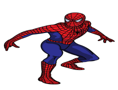 Spider Man Cartoon, Action-Packed, Superhero, Villains, Adventure PNG