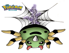 Spinarak Pokemon, Bug Type, Unique Abilities, Arachnid Species, Poison Type PNG