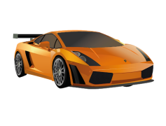 Sports Lamborghini Aventador, Aerodynamic Design, Sleek Aesthetics, Exotic Vehicle, Italian Engineering PNG