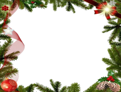 Square Christmas Frame, Merry Frame, Holiday Decor, Festive Border, Winter Celebration PNG