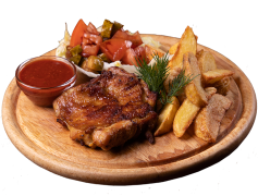 Steak, Grilled, Juicy, Seasoned, Tender PNG