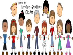 Stick Figure Family, Fun, Playful, Togetherness, Customizable PNG