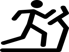 Stick Figure Running Silhouette, Dynamic, Movement, Motion, Minimalist PNG