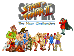 Street Fighter II, Classic, Multiplayer, Special Moves, Characters PNG