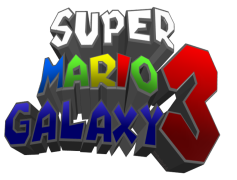 Super Mario Galaxy Logo, Space Exploration, Nintendo Classic, Iconic Emblem, Platforming Hero PNG