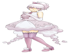 Swirlix Pokemon, Playful Nature, Evolved Form, Sweet Aroma, Fluffy Appearance PNG