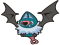 Swoobat Pokemon, Echolocation, Heart Charm, Evolved Form, Psychic Type PNG