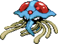 Tentacruel Pokemon, Tentacles, Poison-Type, Jellyfish, Sinnoh Region PNG