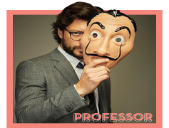 The Professor Money Heist, Intrigue, Tension, Teamwork, Heist PNG