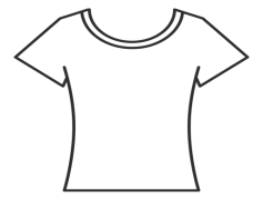 The Scoop-Neck T-Shirt, Casual Wear, Soft Fabric, Comfortable Fit, Trendy Look PNG