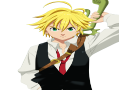 The Seven Deadly Sins Meliodas, Loyalty, Strength, Demon, Leader PNG