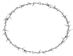 Thorns Crown, Medieval Style, Unique Accessory, Gothic Fashion, Symbolic Ornament PNG