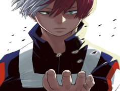 Todoroki, Duality, Hero, Quirk, Ice PNG