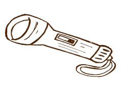 Torch Vector FlashLight, Outdoor, Versatile, Illuminating, Handy PNG