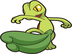 Treecko Pokemon, Hoenn Region, Grass Type, Starter Pokemon, Nature Lover PNG