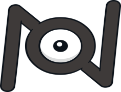 Unown Pokemon, Ancient, Symbols, Psychic, Forms PNG