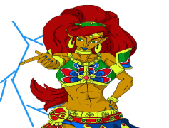 Urbosa, Warrior, Strength, Courage, Champion PNG