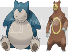 Ursaring Pokemon, Normal Type, Honey Lover, Bear Creature, Sturdy Build PNG