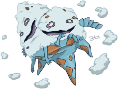 Vanilluxe Pokemon, Ice-Type, Frosty, Frozen Treat, Dual-Headed PNG