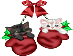 Vector Christmas Kitten, Festive Decor, Winter Whiskers, Seasonal Spirit, Merry Meow PNG