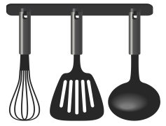 Vector Kitchen Tools, Cooking Utensils, Meal Prep Tools, Food Preparation, Chef Tools PNG