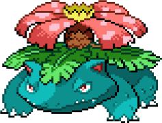 Venusaur Pokemon, Mega Evolution, Grass-Type, Bulbasaur Evolution, Poison-Type PNG